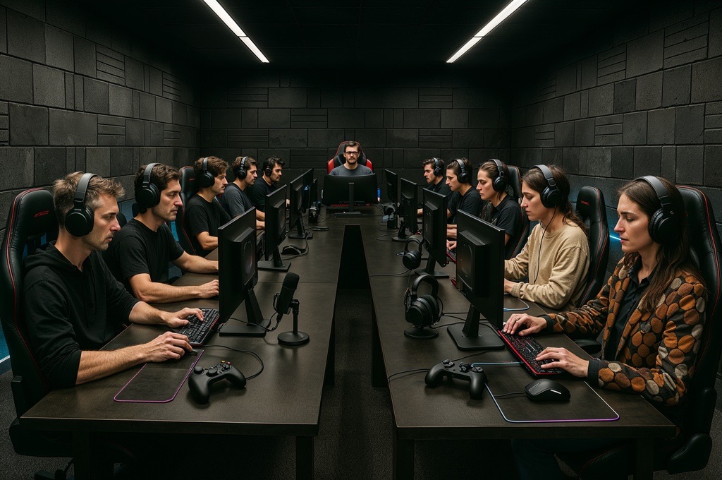 Vizualizace esport učebny